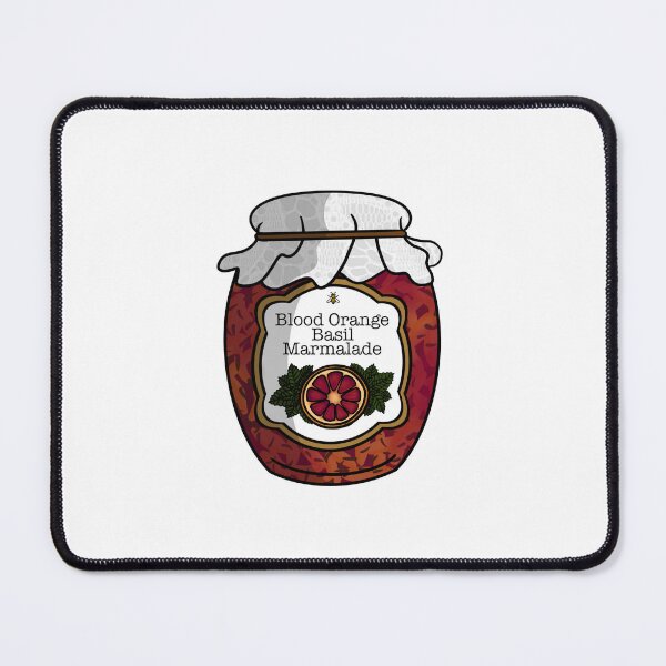 Item preview, Blood Orange Basil Marmalade designed and sold by honeybeepaper.
