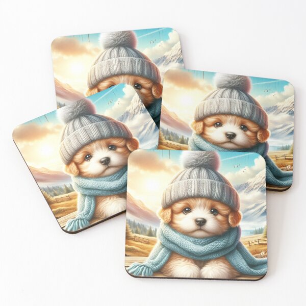 Item preview, Cute dog in the mountain heights. designed and sold by moni0490.