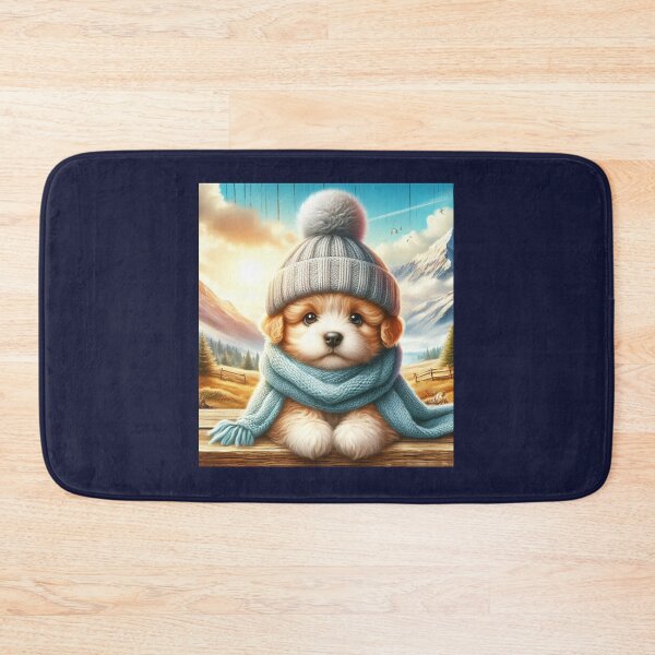 Item preview, Cute dog in the mountain heights. designed and sold by moni0490.
