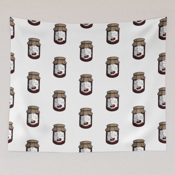 Item preview, Strawberry Balsamic Jelly designed and sold by honeybeepaper.