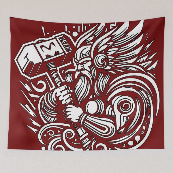 Item preview, THOR GOD OF THUNDER designed and sold by Foxlindesigns.