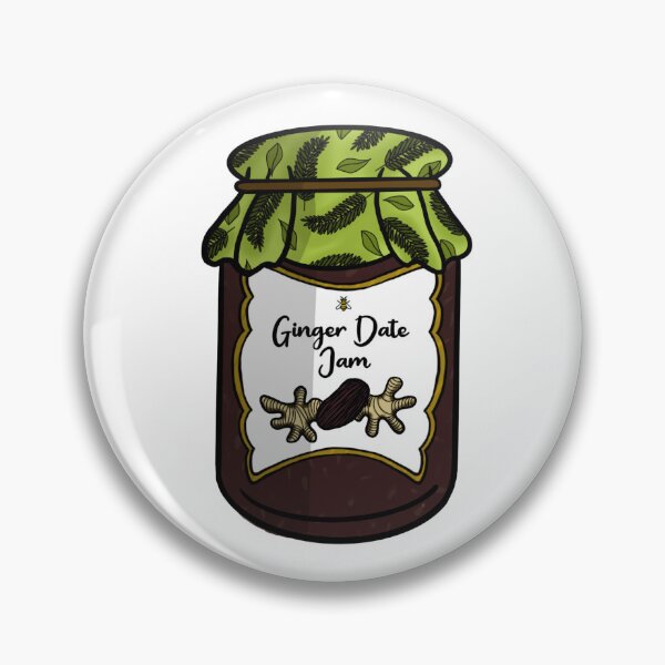 Item preview, Ginger Date Jam designed and sold by honeybeepaper.