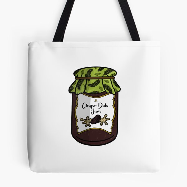 Item preview, Ginger Date Jam designed and sold by honeybeepaper.