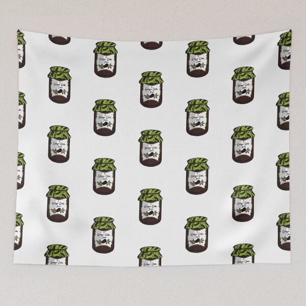 Item preview, Ginger Date Jam designed and sold by honeybeepaper.
