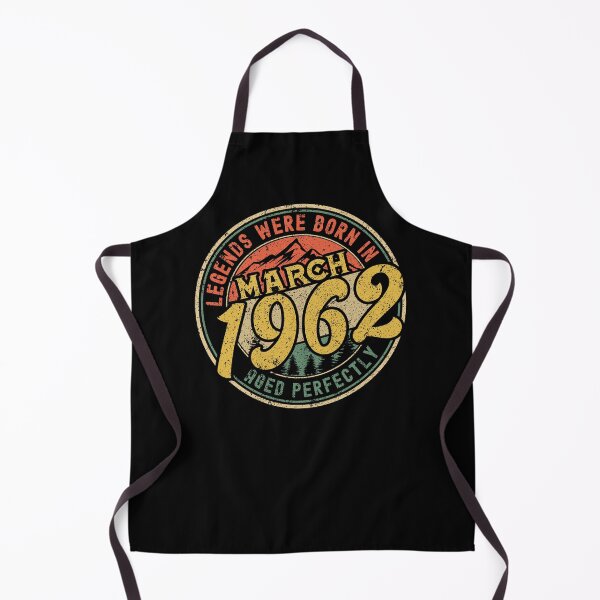 Item preview, Legends were born in MARCH 1962 - aged perfectly - awesome vintage birthday designed and sold by oudinmeissArt.