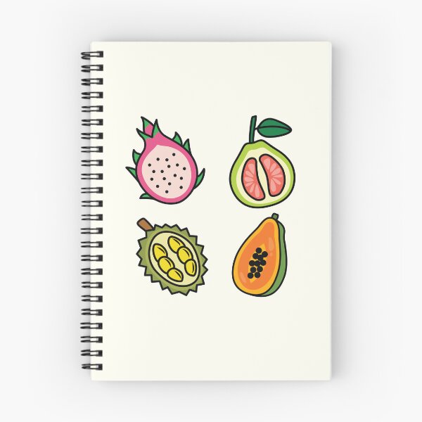 Item preview, Dragonfruit, Pomelo, Durian y Papaya designed and sold by designsbyegg.