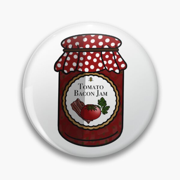 Item preview, Tomato Bacon Jam designed and sold by honeybeepaper.