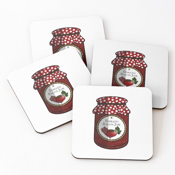 Item preview, Tomato Bacon Jam designed and sold by honeybeepaper.