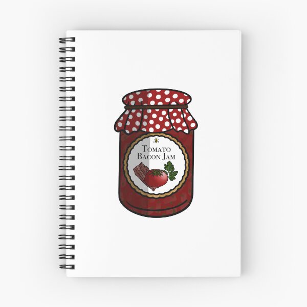 Item preview, Tomato Bacon Jam designed and sold by honeybeepaper.