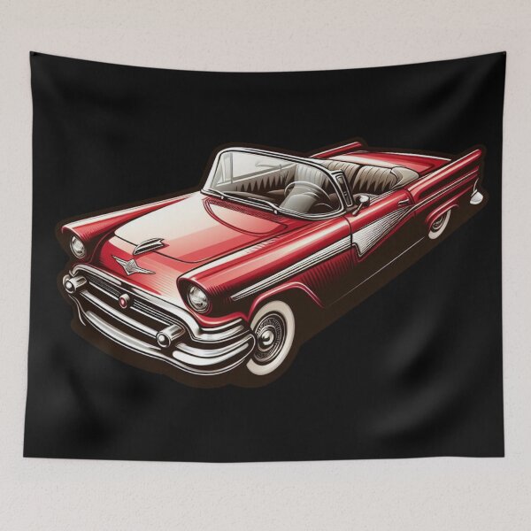Aperçu de l'œuvre Lowrider - Art de voitures anciennes créée et vendue par Fuckit-Runit.