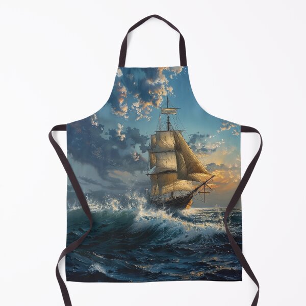 Item preview, Boat On The Ocean designed and sold by TorpStore.