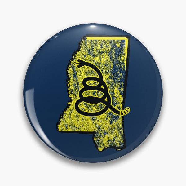 Item preview, DONT TREAD ON ME - Modern Gadsden Snake Flag MISSISSIPPI designed and sold by pelagio.