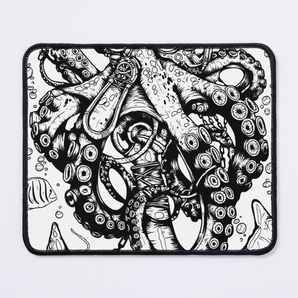 Item preview, Octopus and Anchor Tattoo designed and sold by NonyTattoo.