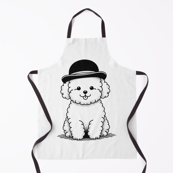Item preview, Cute Toy Poodle Dog in a Bowler Hat designed and sold by toypoodlemom.