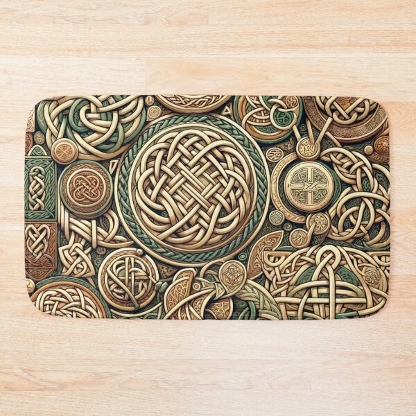 Item preview, Celtic Knot Print Pattern designed and sold by PinUpPizzazz.