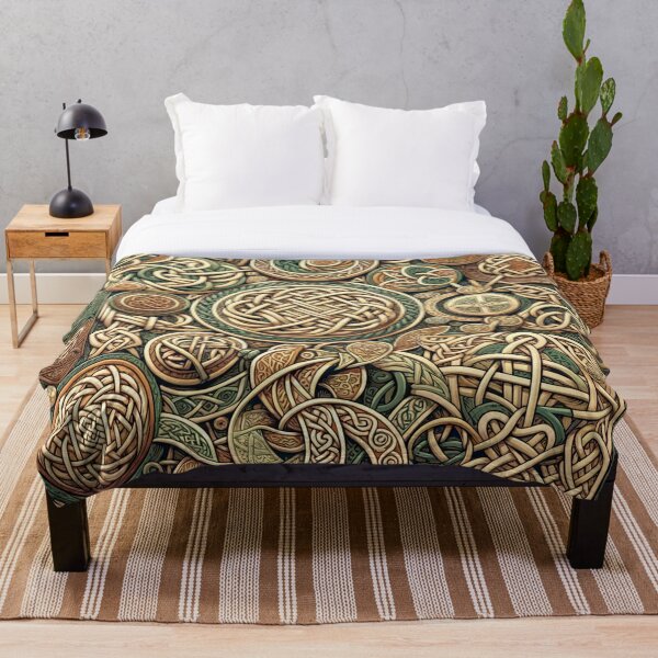 Item preview, Celtic Knot Print Pattern designed and sold by PinUpPizzazz.