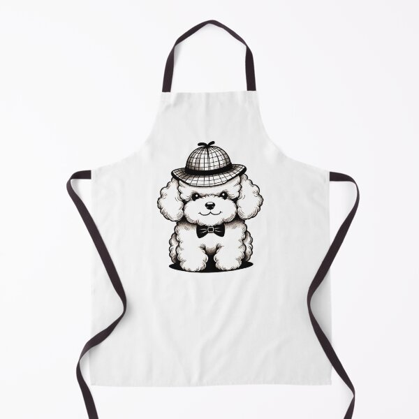 Item preview, Cute Toy Poodle in a Hunter Hat designed and sold by toypoodlemom.