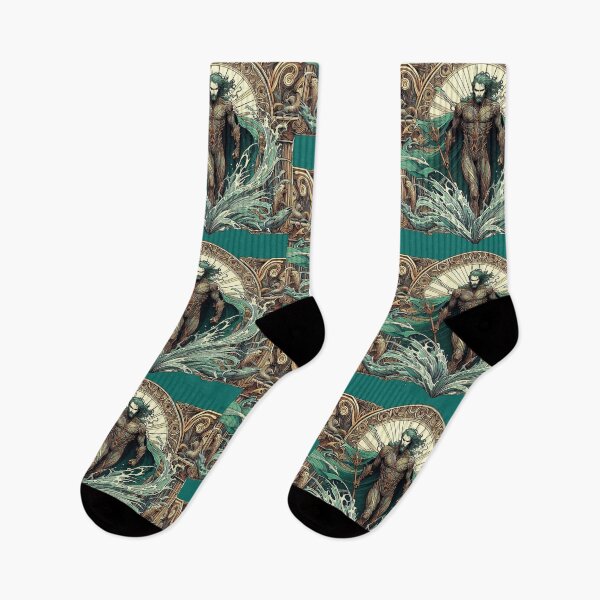 Item preview, NOUVEAU POSEIDON designed and sold by Foxlindesigns.