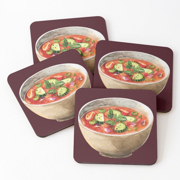 Item preview, Spanish Gazpacho Soup designed and sold by Alicia Chee.