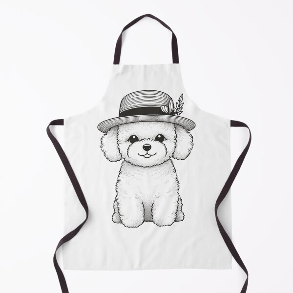 Item preview, Cute Toy Poodle in a Gatsby Hat designed and sold by toypoodlemom.