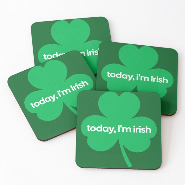 Item preview, Today, I'm Irish - Shamrock (St. Patrick's Day) designed and sold by mooskdesign.