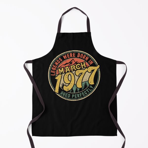 Item preview, Legends were born in MARCH 1977 - aged perfectly - awesome vintage birthday designed and sold by oudinmeissArt.