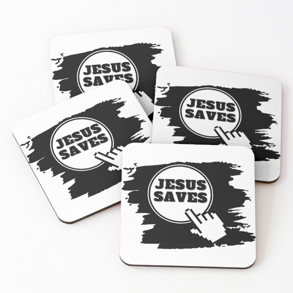 Artikelvorschau, Jesus rettet entworfen und verkauft von MoriaStore.