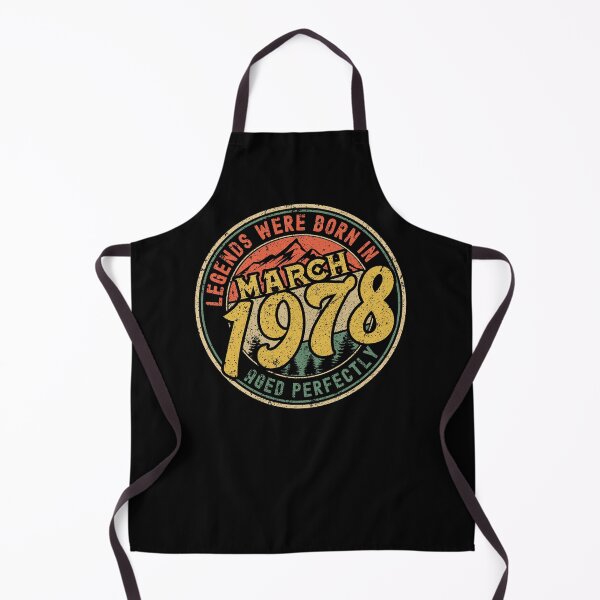 Item preview, Legends were born in MARCH 1978 - aged perfectly - awesome vintage birthday designed and sold by oudinmeissArt.