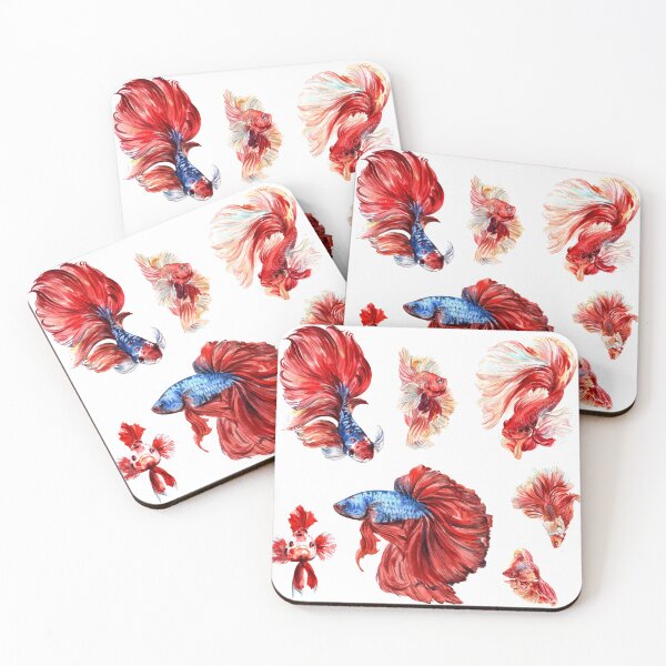 Item preview, Siamese Fighting Fishes designed and sold by TheAnimalZ00.