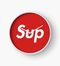Sup red and white hype Clock