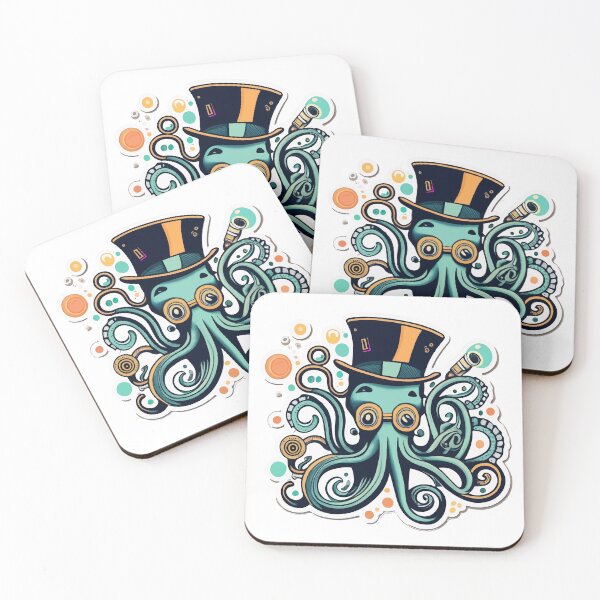 Item preview, Steampunk Squid Aristocrat designed and sold by NiftyWrx.