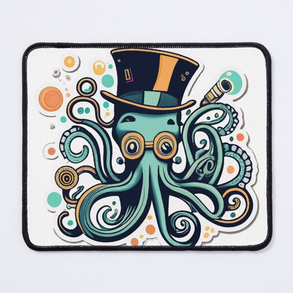 Item preview, Steampunk Squid Aristocrat designed and sold by NiftyWrx.