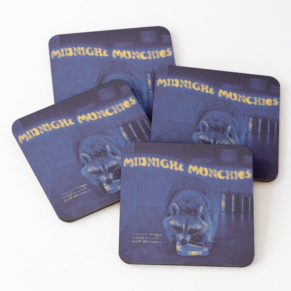 Item preview, Midnight Munchies Raccoon designed and sold by Marissa-Insinna.