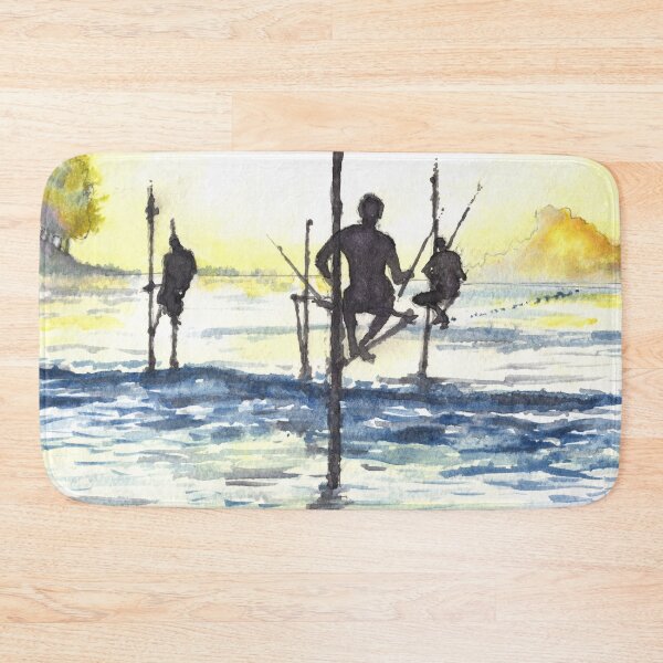 Item preview, Sri Lankan Pole Fishermen designed and sold by Gregg Brown.