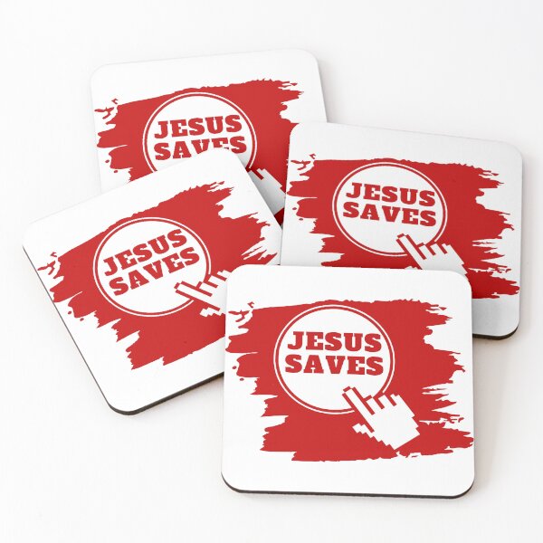 Artikelvorschau, Jesus rettet entworfen und verkauft von MoriaStore.