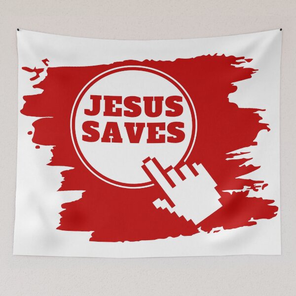 Item preview, Jesus saves designed and sold by MoriaStore.