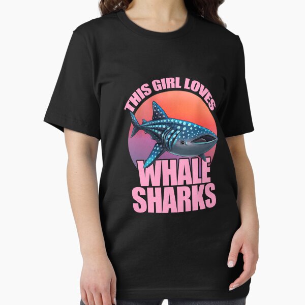 Item preview, This Girl Loves Whale Sharks Cute Women's Whale Shark Gear designed and sold by DynamicDesign.
