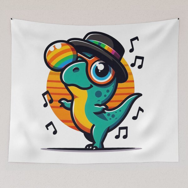 Item preview, Funny Dino Tunes designed and sold by maheart83.