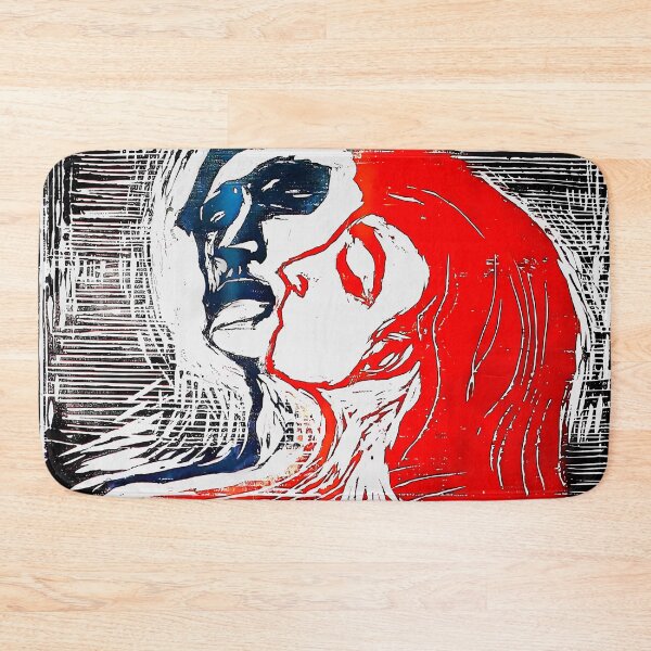 Item preview, Man and Woman I - Edvard Munch - 1905 Painting designed and sold by HeavyHits.