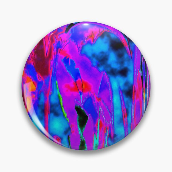 Item preview, Garden in Electric Blue Moonglow designed and sold by Carlo Varo.