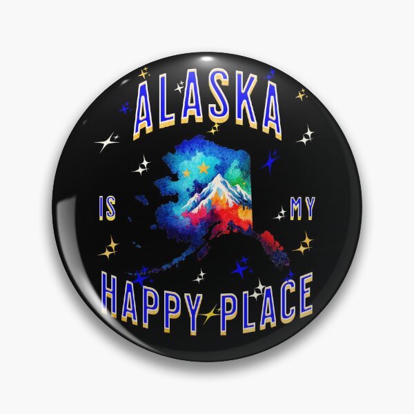 Item preview, Alaska is my Happy Place designed and sold by Vindbult.