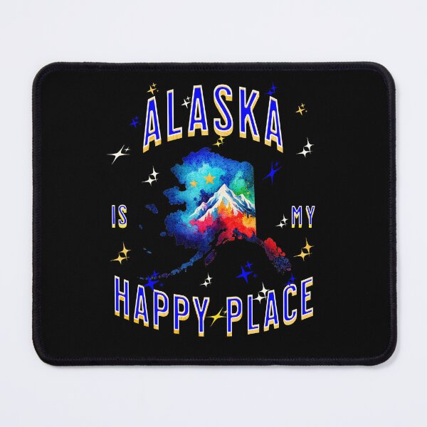 Item preview, Alaska is my Happy Place designed and sold by Vindbult.