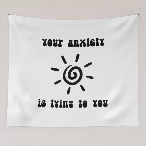 Item preview, Anxiety Lies designed and sold by btwjulis.