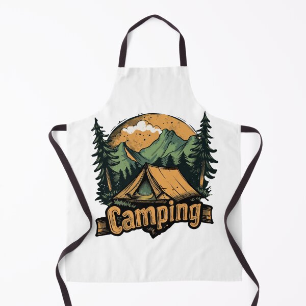 Item preview, Cool Camping Logo designed and sold by Thehatinthecat.