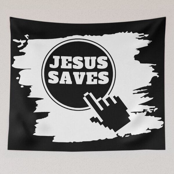 Item preview, Jesus saves designed and sold by MoriaStore.
