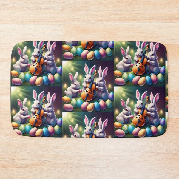 Item preview, Musical bunnies and Easter eggs designed and sold by Artbellachi.