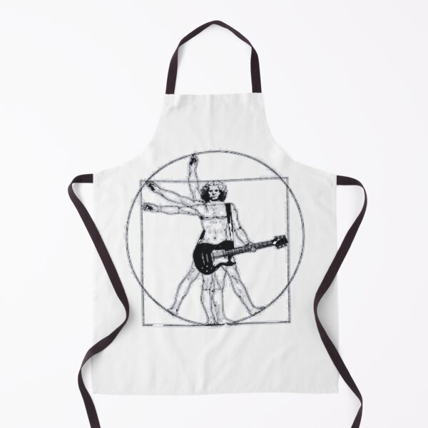 Item preview, Vitruvian Man with Guitar - Guitar Rock Star designed and sold by abeautifulife.