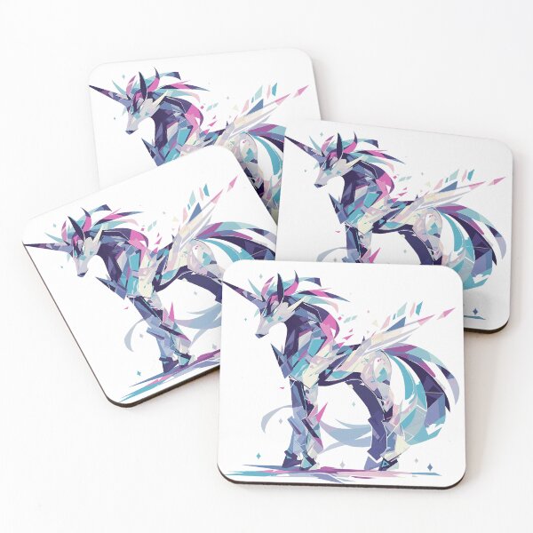 Item preview, Unicorn Polygon Cartoon designed and sold by Bwittaya.