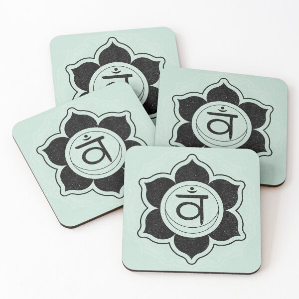 Item preview, Sacral Chakra Mandala - Mint + Coal designed and sold by Irene Estelle.