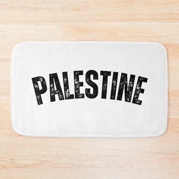 Item preview, Palestine bold letters washed out design designed and sold by WatermelonPink.